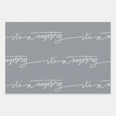 Feuille De Papier Cadeau Don mystérieux (Devant 3)