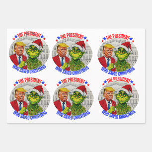 FEUILLE DE PAPIER CADEAU DONALD TRUMP-CHRISTMAS LIVRE