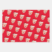 Feuille De Papier Cadeau DONALD TRUMP Noël (Devant 3)