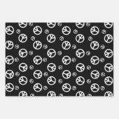 Feuille De Papier Cadeau Donner une chance à la paix 1 (Devant)