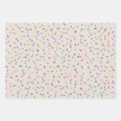 Feuille De Papier Cadeau Donuts avec arrosage (Devant 2)