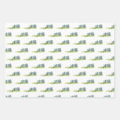 Feuille De Papier Cadeau Doris en été (Devant 3)