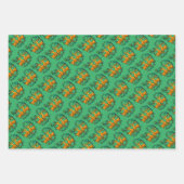 Feuille De Papier Cadeau Dos Cabras y Hojas (Devant 3)