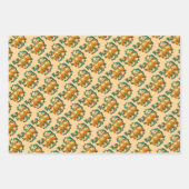 Feuille De Papier Cadeau Dos Cabras y Hojas (Devant 2)