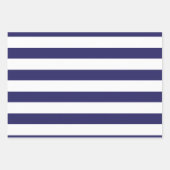 Feuille De Papier Cadeau Dots d'alligator Rugby Stripes Draps (Devant 3)