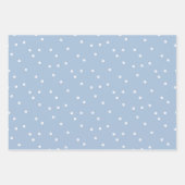 Feuille De Papier Cadeau Double point des nuances neutres (Devant)