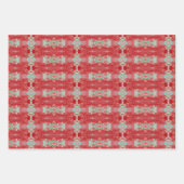 Feuille De Papier Cadeau Doublons Ou (Devant)