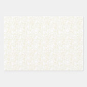 Feuille De Papier Cadeau Douces arroses Jaunes sucrés (Devant 2)