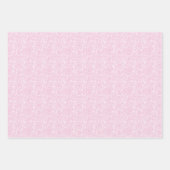 Feuille De Papier Cadeau Douces arroses roses (Devant 2)