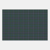 Feuille De Papier Cadeau Douglas Modern Original Tartan écossais (Devant)