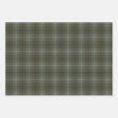 Feuille De Papier Cadeau Douglas Patiné Original Scottish Tartan (Devant)