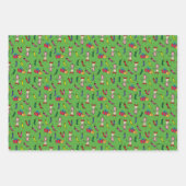 Feuille De Papier Cadeau Dr Seuss | Grinch | Cindy-Lou Qui Motif (Devant 3)