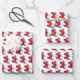 Feuille De Papier Cadeau Dr. Seuss - Personnages Anniversaire Enfants