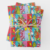 Feuille De Papier Cadeau Dr Seuss | Tranche de caractères (En situation)