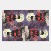 Feuille De Papier Cadeau Dracula Junior - (Devant)
