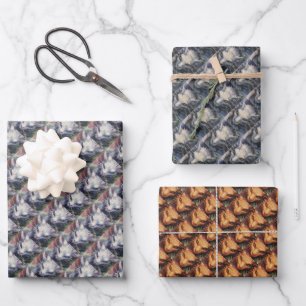 Feuille De Papier Cadeau Dragon