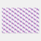 Feuille De Papier Cadeau Dragon de mosaïque Extraordinaire (Devant)