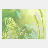 Feuille De Papier Cadeau Dragonfly Meadow (Devant)