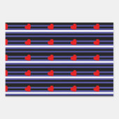 Feuille De Papier Cadeau Drapeau de fierté cuir (Devant 2)