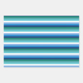 Feuille De Papier Cadeau Drapeau de fierté masculine gaie (Azure) (Devant 2)