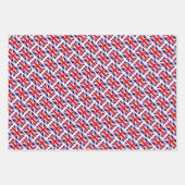 Feuille De Papier Cadeau Drapeau de l'Union Jack britannique du jubilé de p (Devant 2)