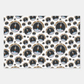 Feuille De Papier Cadeau Drapeau transgenre LGBTQ, Vol haut, Amour sans lim (Devant 3)