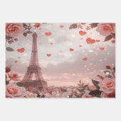 Feuille De Papier Cadeau Dreamy Paris Romance: Eiffel Tower (Devant)