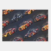 Feuille De Papier Cadeau Drift-Car-Wrapping-Paper (Devant 2)