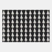 Feuille De Papier Cadeau Drôle Fantôme D'Halloween Dessin Passé (Devant)