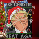 Feuille De Papier Cadeau Drôle Trump 2024 Rendre la grandeur de Noël moche<br><div class="desc">Drôle Trump 2024 Rendre la grandeur de Noël moche</div>