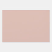 Feuille De Papier Cadeau Dusty Rose Kids Aïd Moubarak (Devant 3)