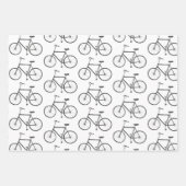 Feuille De Papier Cadeau Dutch Houses Bikes Amsterdam Variété Pack (Devant 3)