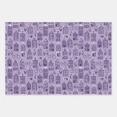 Feuille De Papier Cadeau Dutch Houses Vélos Tulips Amsterdam Variété Pack (Devant 2)