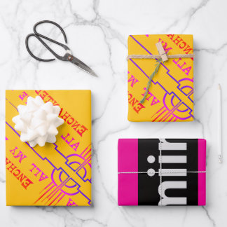 Feuille De Papier Cadeau e.a.m.l. WRAPPING PAPER SHEETS studio miiri