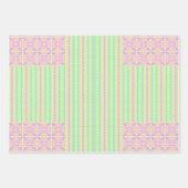 Feuille De Papier Cadeau Easter Pastel Wrapping Paper - 3 Designs (Devant 2)