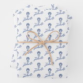 Feuille De Papier Cadeau Eastern Illinois Panthers Empreinte de patte & EIU (En situation)