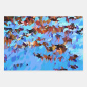 FEUILLE DE PAPIER CADEAU EAU DE LA RIVIÈRE (Devant 3)