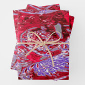 FEUILLE DE PAPIER CADEAU EAU LILY POND (En situation)