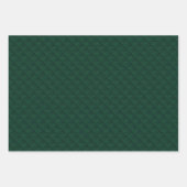 Feuille De Papier Cadeau Eau sur métal vert (Devant 3)