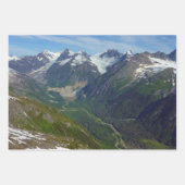 Feuille De Papier Cadeau Eaux glaciaires de l'Alaska (Devant 3)