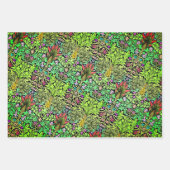 Feuille De Papier Cadeau Échantillon botanique floral d'Hollywood (Devant 2)