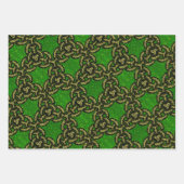 Feuille De Papier Cadeau Échantillon Celtique (Devant)