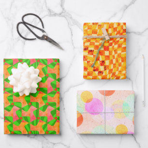 Feuille De Papier Cadeau Échantillon de l'appareil d'art Taffi Op