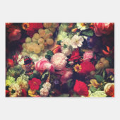 Feuille De Papier Cadeau Échantillon floral Nouveau Paisley (Devant 3)