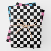 Feuille De Papier Cadeau Échecs (En situation)