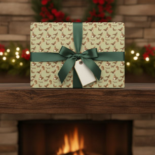 Feuille De Papier Cadeau Écureuil amusant, mignon et totalement unique