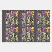 Feuille De Papier Cadeau Écureuil d'art (Devant 2)