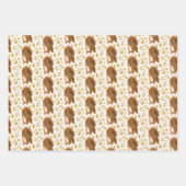 Feuille De Papier Cadeau Écureuil étoilé (Devant 2)