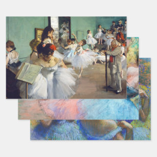 Feuille De Papier Cadeau Edgar Degas - Sélection de chefs-d'oeuvre