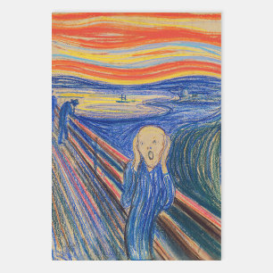 Feuille De Papier Cadeau Edvard Munch - The Scream 1895